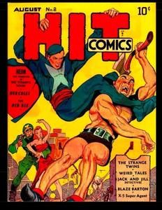 Hit Comics #2: Classic Golden Age Adventure Comic With Popular Lou Fine Art! (CreateSpace Independent Publishing Platform)