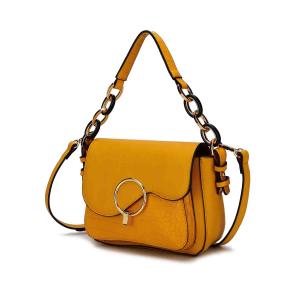 Универсальная женская сумка через плечо Fanta Croc от Mia K MKF Collection By Mia K., желтый