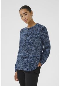 Блуза Kaffe Blouse, Midnight Blue Graphic Dot/Blue