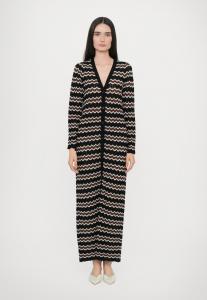 Кардиган Diane von Furstenberg ALICE CARDIGAN, Black/Coffee Grind/Black