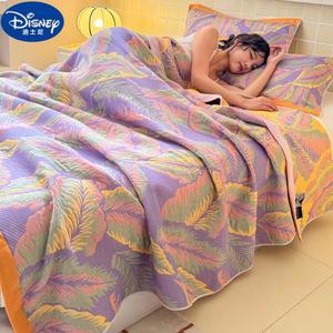 Disney Трехслойное марлевое одеяло 200х230 см, ткань Yuexia Cotton Fabric, для всех сезонов