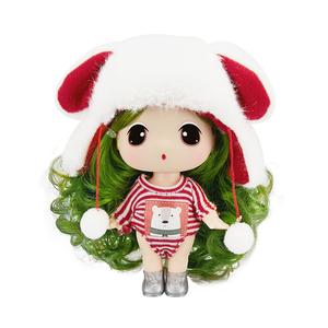 Кукла принцесса елочная игрушка шарнирная кукла Ddung