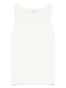 Топ Pentola без рукавов MAX MARA, нейтральный