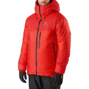 Arcteryx Альфа пуховик зимний мужской, Dynasty Red/Dynasty