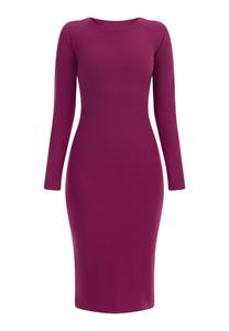 Платье myMo at night Langarm Midi, фуксия