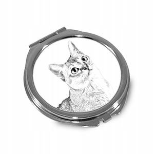 Сингапурский кот Складное карманное зеркало Inna Marka
