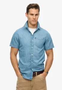 Базовая рубашка с коротким рукавом Superdry & Co, Vintage Wash