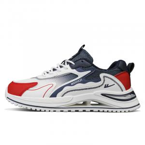 Износостойкие дышащие легкие мужские кеды Low Top WARRIOR, темно-синий