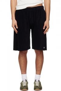 Мягкие спортивные шорты Courrèges, черный