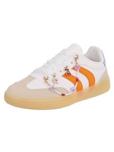 Ital-Design Повседневные кроссовки белого и оранжевого цвета