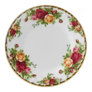 Хлебная тарелка Old Country Roses Royal Albert, разноцветный