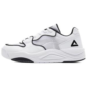 PEAK Нескользящие износостойкие низкие кроссовки для скейтбординга мужские белые черные