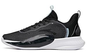 Баскетбольные кроссовки Light Cavalry 6 мужские с низким верхом, черные/голубые Anta