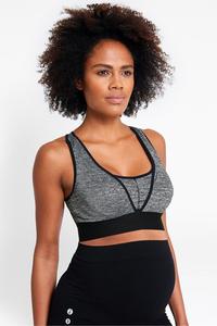 Активный бюстгальтер для беременных и кормящих женщин Jojo Maman Bébé, серый