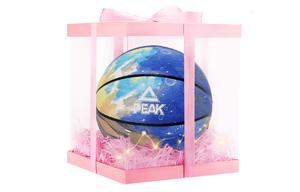 PEAK Баскетбольный мяч PU Basketball Blue Yellow Size 7 для тренировок унисекс