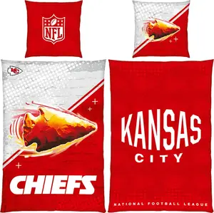 Постельное белье NFL Kansas City Chiefs от Chiefs Kingdom Linen/Forcaloppine Beronage