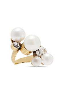 Орнаментированное латунное кольцо DRIES VAN NOTEN, золотой