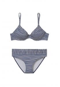 Бикини на косточках цвета морской волны Schiesser, черный