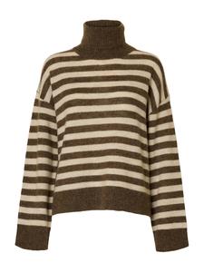 Свитер SELECTED SLFLULU, шоколадный