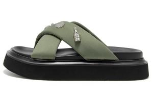 Женские шлепанцы Beau Today, хаки зеленый