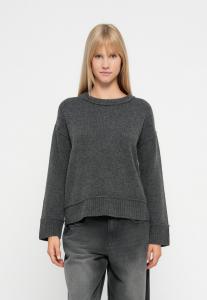 Джемпер ONLY ONLHAZEL LIFE DETAIL O NECK, Medium Grey /Mottled Grey