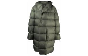 Пуховик мужской зеленый Rick Owens, зеленый