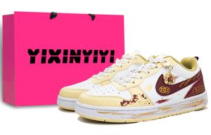 Nike Кроссовки для скейтбординга Court Borough с защитой от истирания и противоскользящей подошвой, низкие, цвет Horse Yellow, унисекс