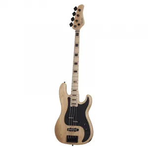 Schecter Justin Beck V Ani Bass, глянцевый натуральный