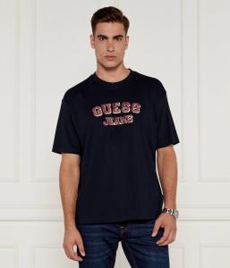 Футболка Guess Jeans Oversize fit, темно-синий