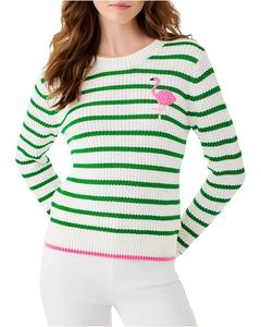 Женский свитер Lilly Pulitzer Jovienne, Coconut Shine Bright Stripe