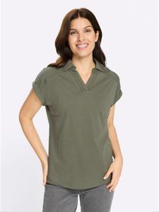 Sieh an! Рубашка-поло цвета хаки