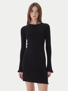 Вязаное платье slim fit 3M0819C Kontatto, черный