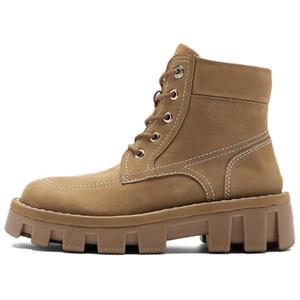 Короткие женские ботинки Martin NINE WEST, Earth Yellow (Fleece-Lined)