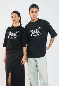 Футболка с принтом UNISEX YOURTURN by Zalando, черный