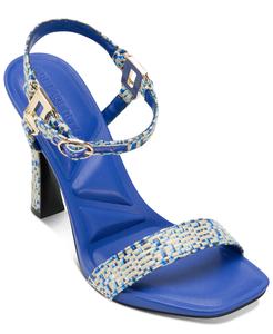 Сандалии с ремешком на щилодотке cybil KARL LAGERFELD PARIS, синий