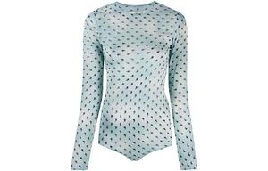 Футболка женская Maison Margiela, синий