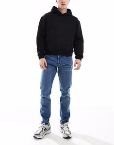 Зауженные джинсы PS Paul Smith, средне-синего цвета