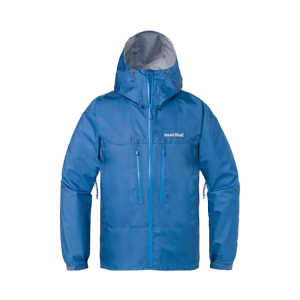 Куртки мужские с капюшоном Moderate Others MONTBELL, синий