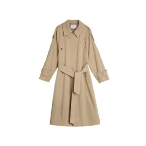 ELLE Тренч женский Khaki Lapel Moderate