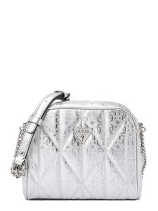 Сумка кросс-боди GUESS ALDINA CAMERA CROSSBODY, Silver