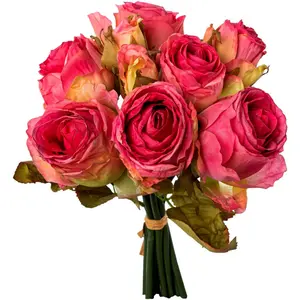 Креативный зеленый букет искусственных цветов «букет роз» Creativ Green