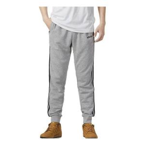 Спортивные штаны adidas Classic logo Printing Drawstring Sports Long Pants Gray, серый