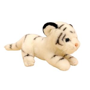 Плюшевая игрушка зоопарк тигр панда снежный барс Fox fairy, белый