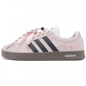 Adidas Скейтборд-кроссовки VL COURT 20, унисекс, низкие, розовые