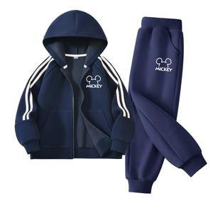 Детская повседневная спортивная одежда Disney, синий
