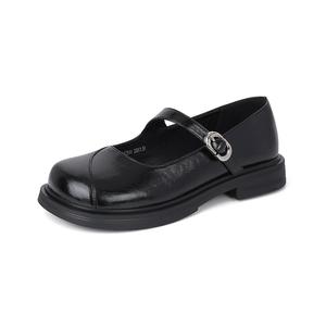 Туфли Мэри Джейн на массивном каблуке для женщин JOSINY, Black