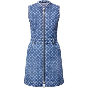 Платье Lv Monogram Denim LOUIS VUITTON, синий