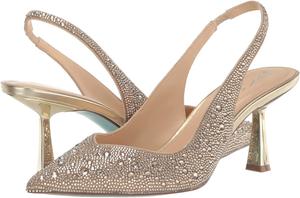 Туфли Clark Blue by Betsey Johnson, цвет Light Gold