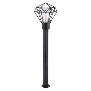 Торшер, нержавеющая сталь, решетка, черный, H 100 см Globo Lighting