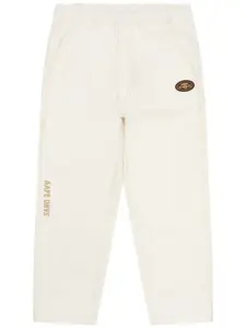 Брюки с нашивкой-логотипом Aape By A Bathing Ape, бежевый